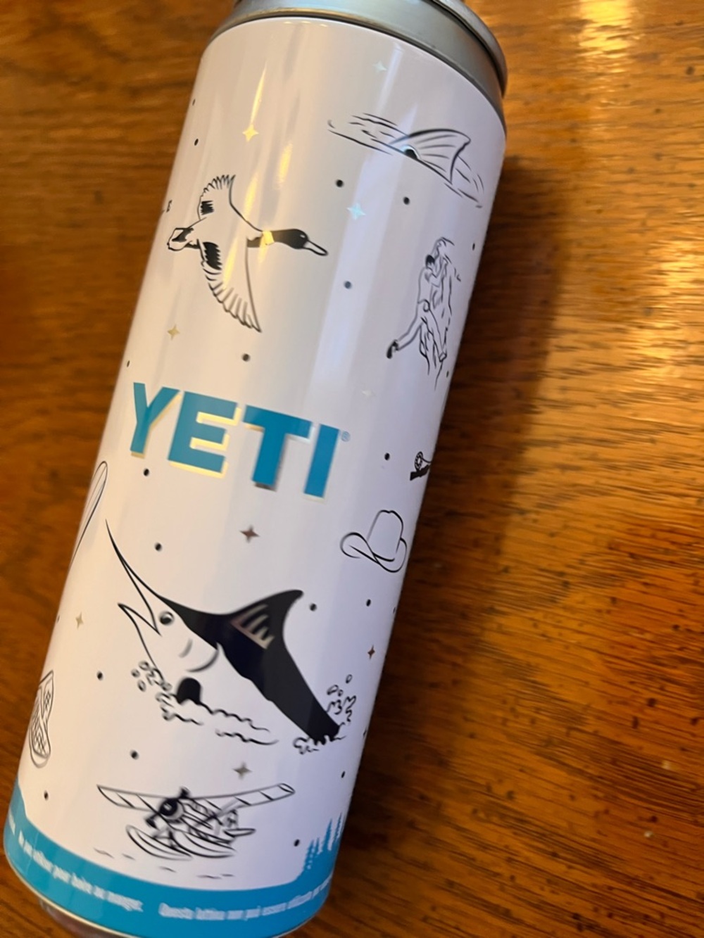 Yeti Tall 12 oz Wild Animal Themed Can - New Empty/Sealed